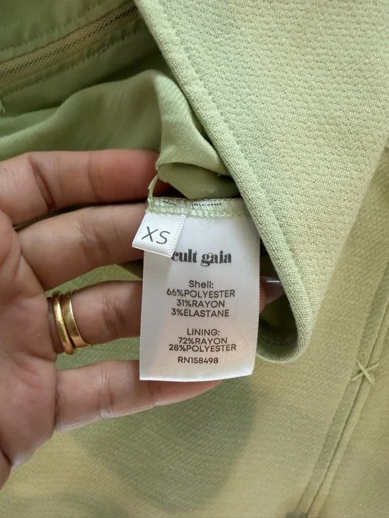 Cult Gaia Daisy-Embellished Light Green Set - Picture 7 of 7